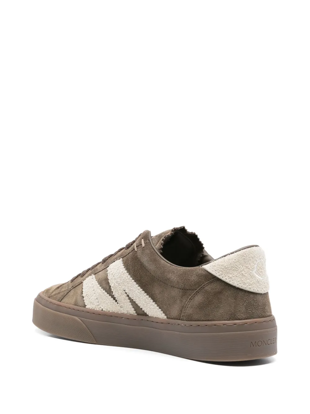 Moncler leather sneakers Green
