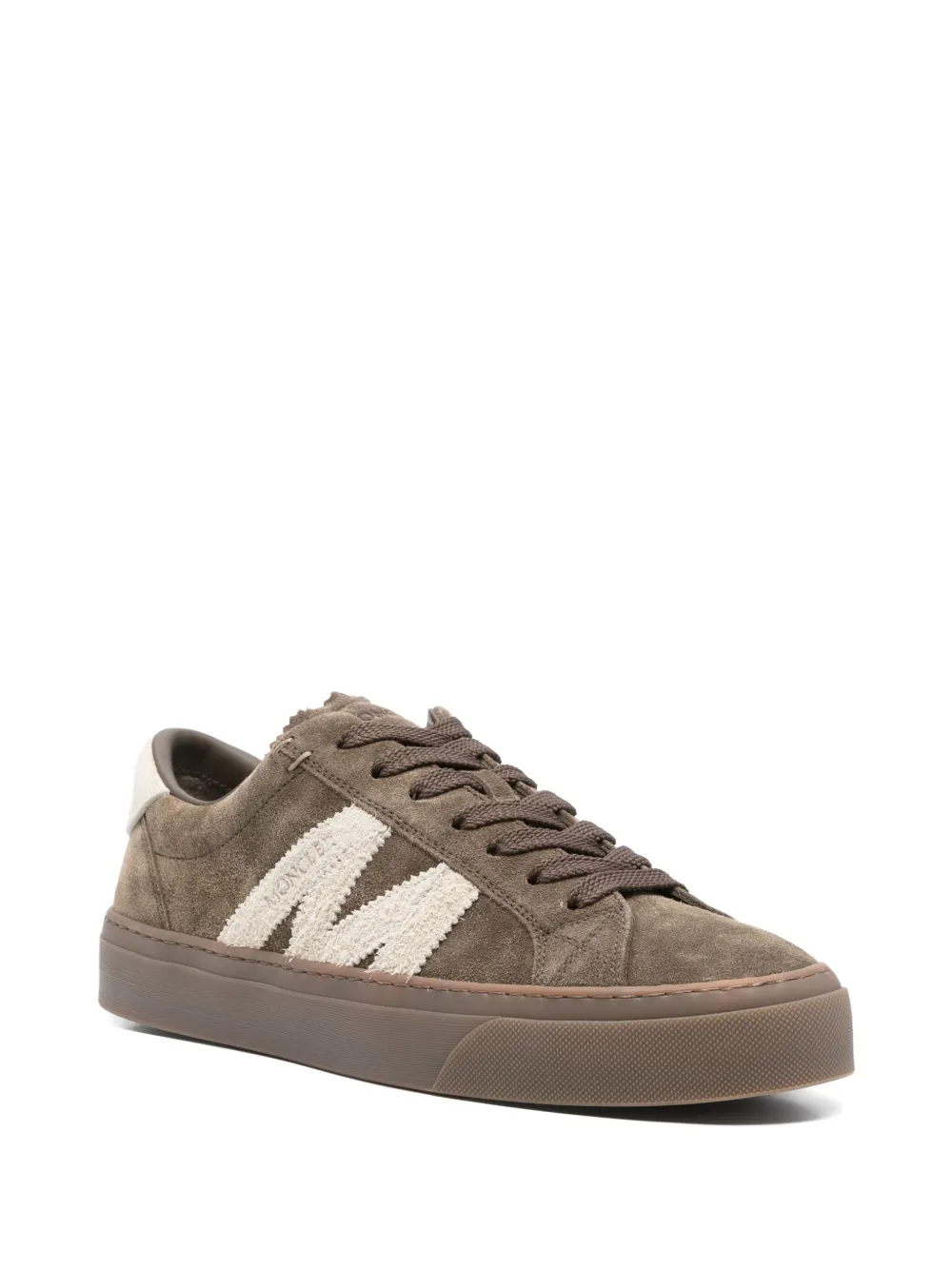 Moncler leather sneakers Green