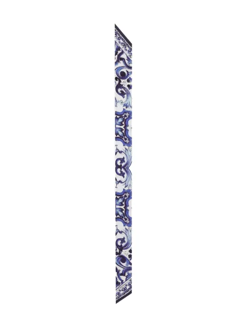 Dolce & Gabbana Majolica-print scarf