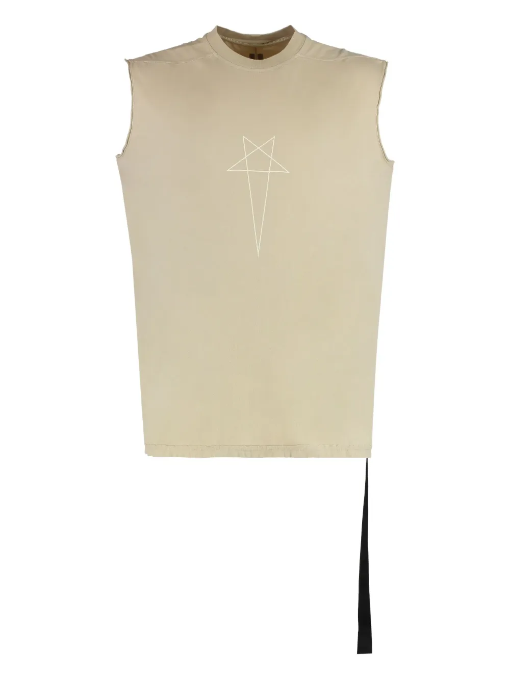 Rick Owens DRKSHDW Katoenen tanktop Beige