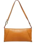 Ferragamo Pre-Owned 2000s Gancini leather pouch bag - Brown