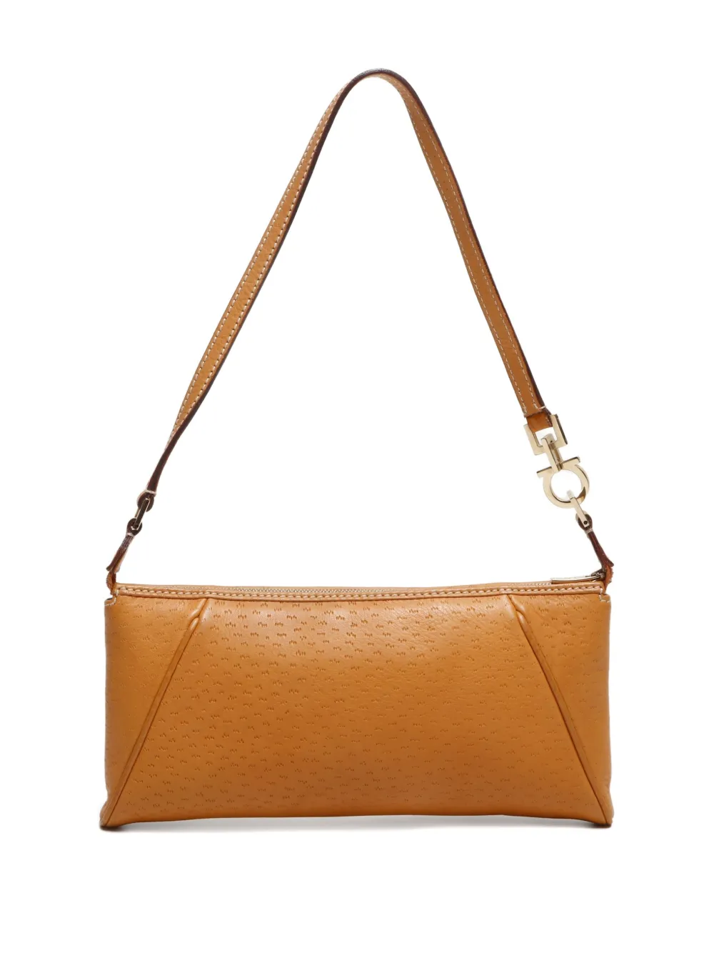 Ferragamo Pre-Owned 2000s Gancini leather pouch bag | Image 2