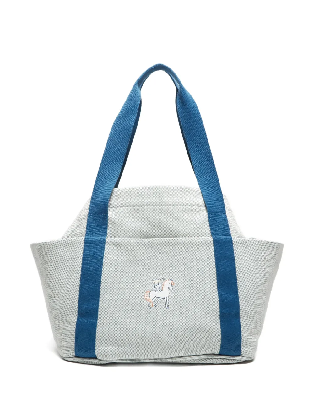 Hermès Pre-Owned 2022 カブリオール ペアレンツバッグ - ブルー Hermès Pre-Owned 2022 カブリオール ペアレンツバッグ - ブルー