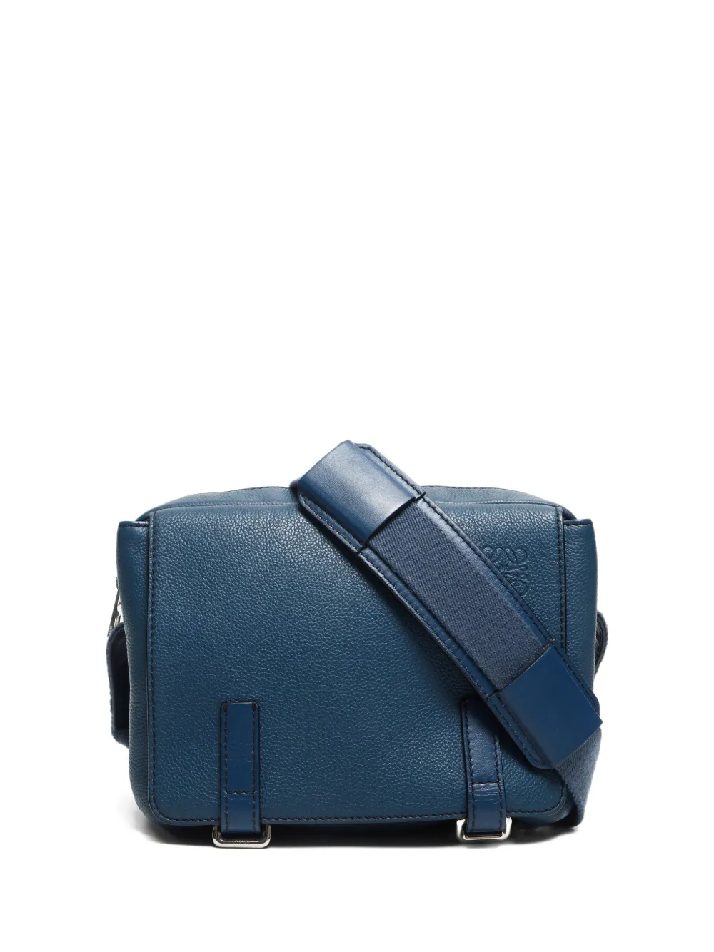 Loewe Pre-Owned 2010s Military Anagram shoulder bag - ブルー Loewe Pre-Owned 2010s Military Anagram shoulder bag - ブルー