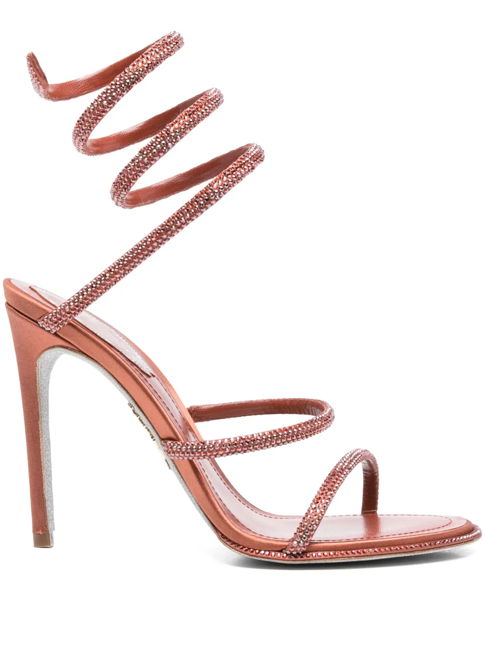 René Caovilla 100mm Cleo sandals Red