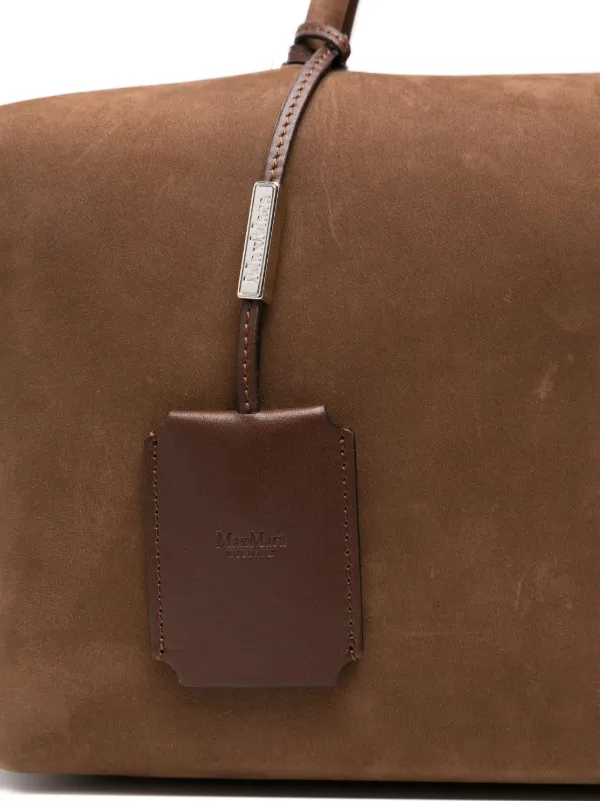 Max Mara スエードハンドバッグ M | ブラウン | FARFETCH JP