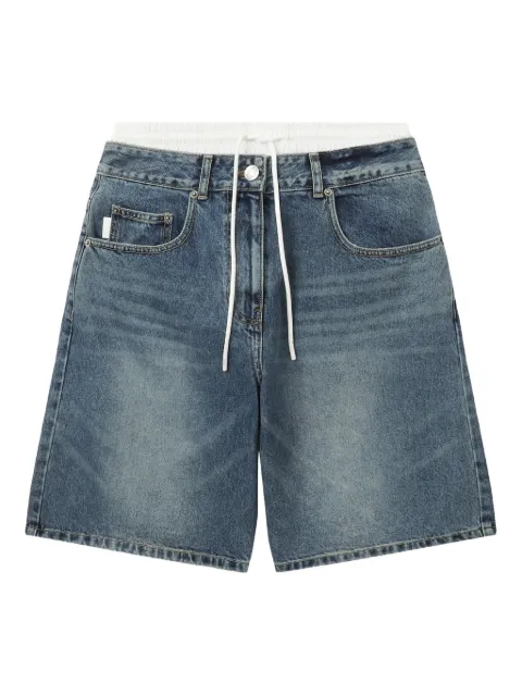 Juun.J drawstring denim shorts