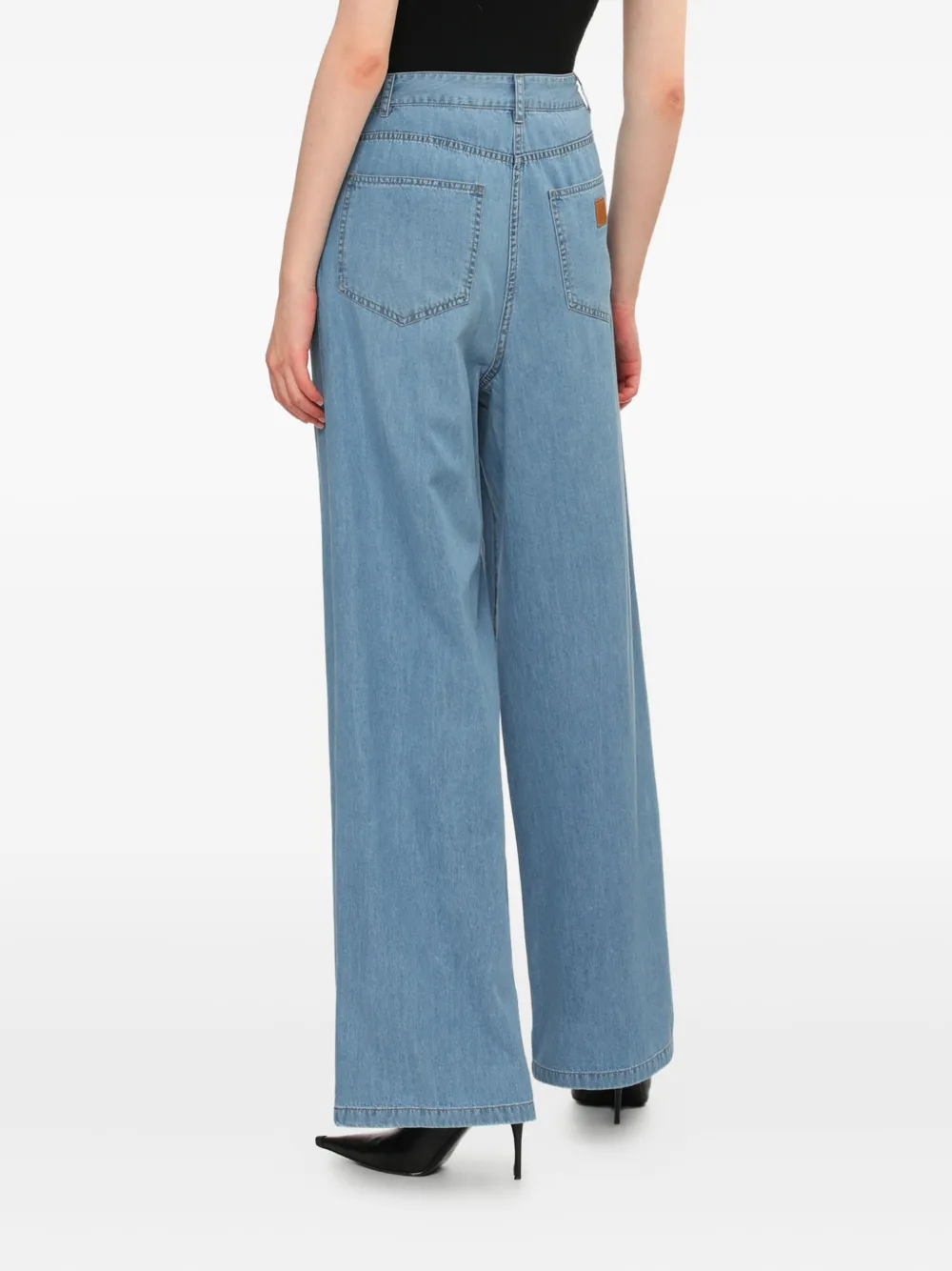 Juun.J Jeans a gamba ampia a vita alta | Abbigliamento | Image 4