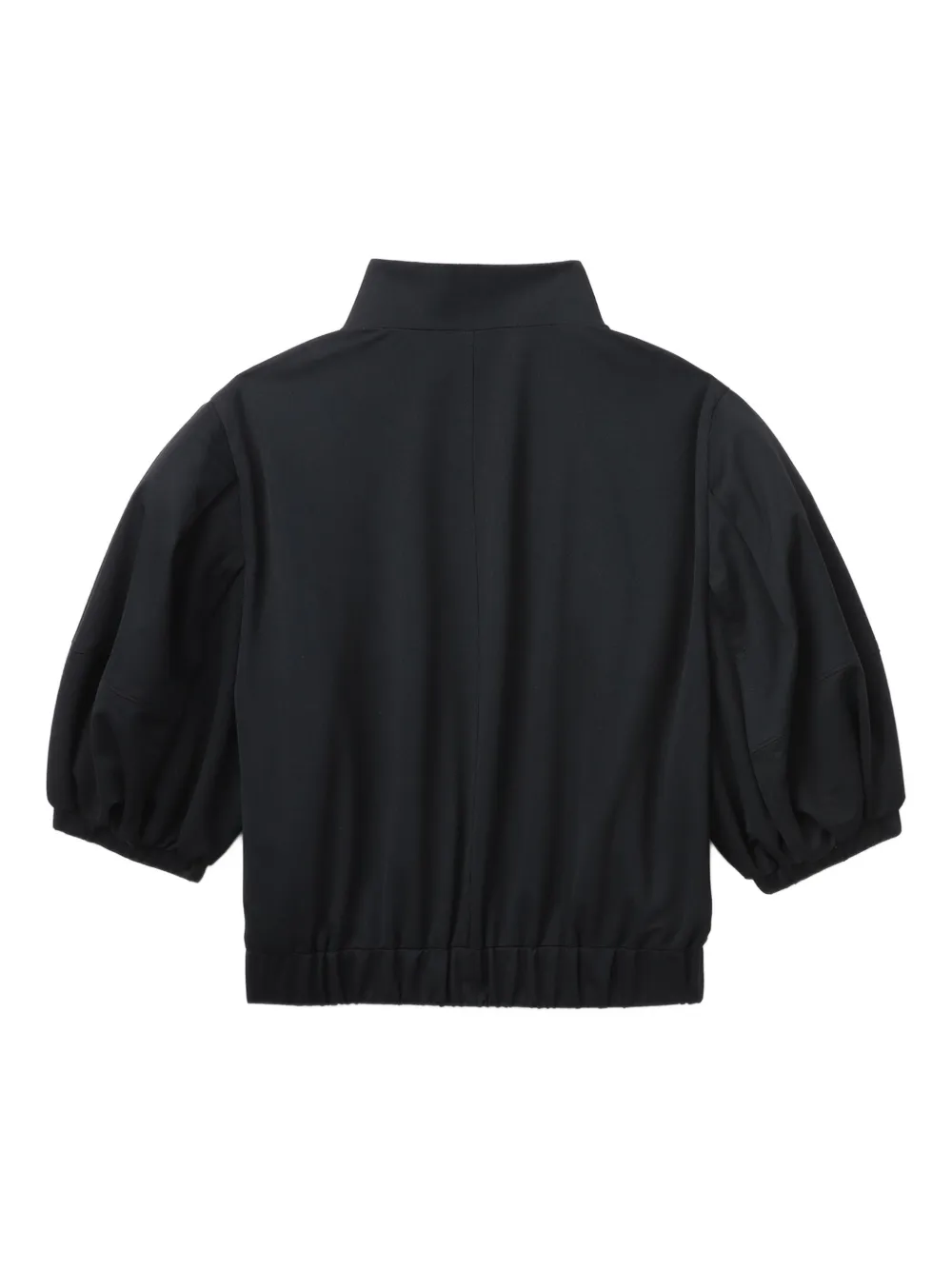 Juun.J puff-sleeve zip-up Jacket | Black | FARFETCH