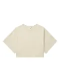 AGOLDE short-sleeve cropped T-shirt - Neutrals