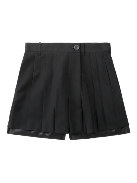 Helmut Lang pleated wrap skort