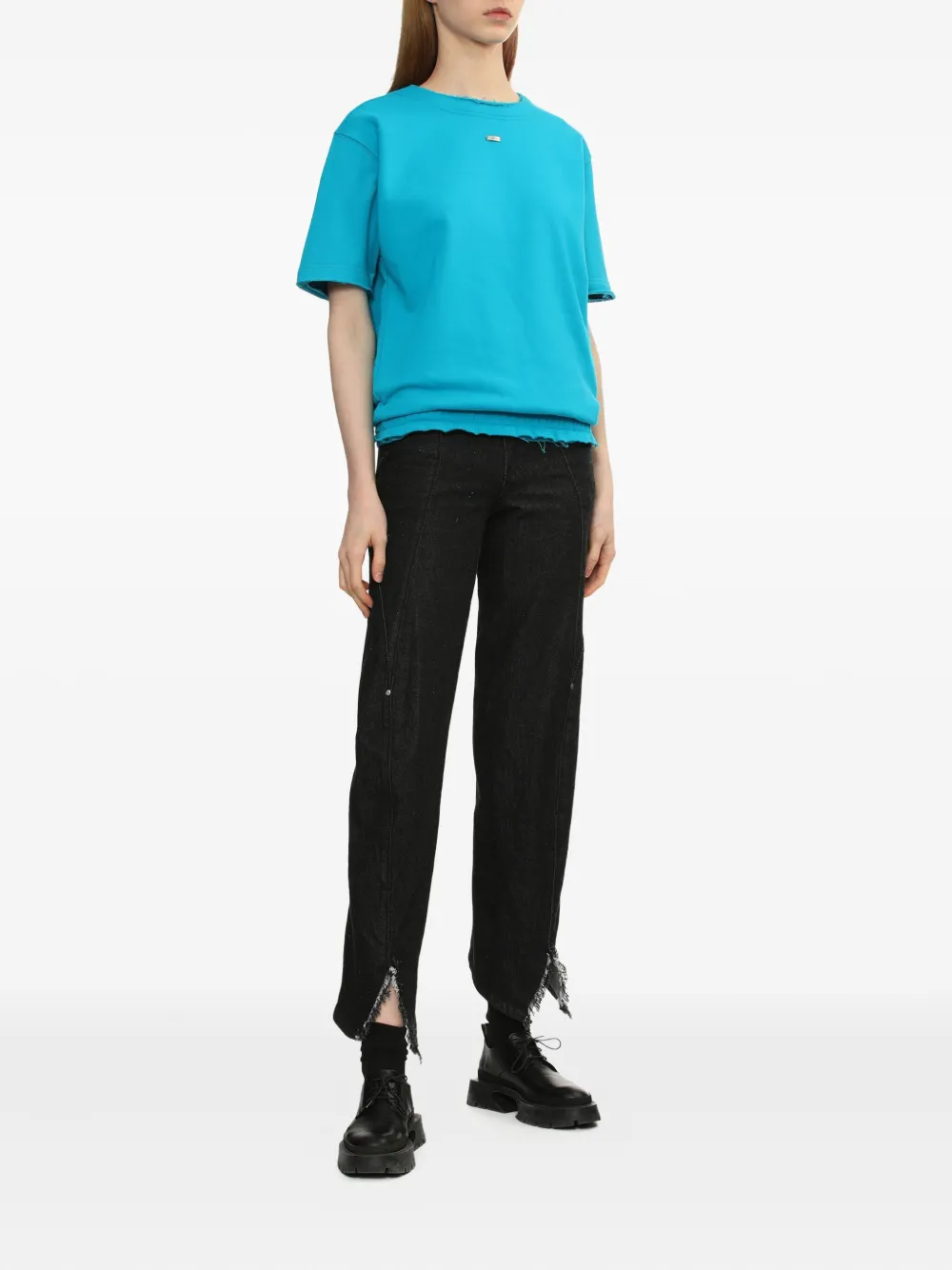 Ader Error frayed-hem top | T-Shirts & Jersey Shirts | Image 2