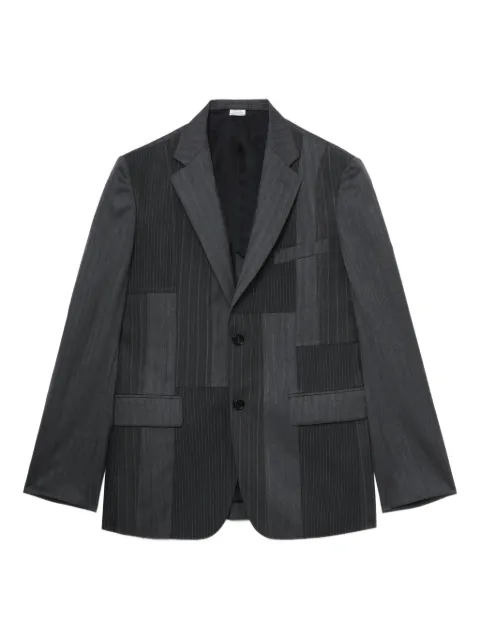Comme des Garçons Homme Deux veste rayée à design patchwork