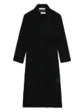 Helmut Lang ribbed buttoned dress - Black