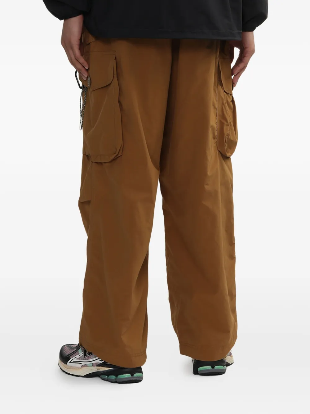 and Wander Cargo broek met ceintuur Bruin