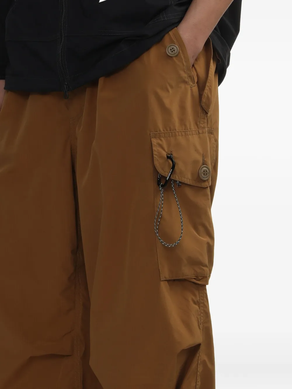 and Wander Cargo broek met ceintuur Bruin