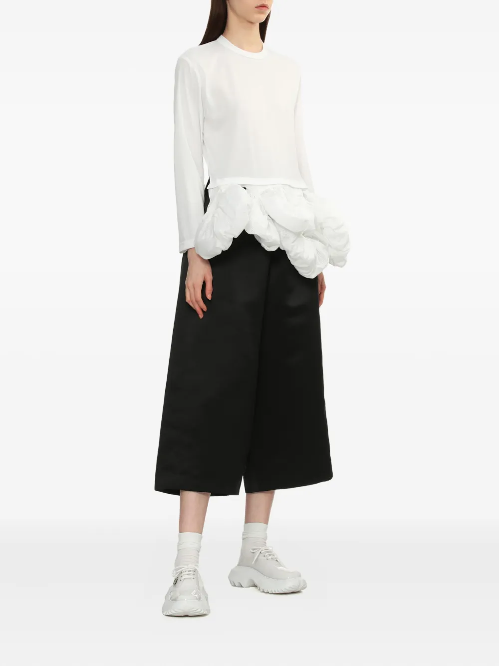 Comme Des Garçons panelled long-sleeve T-shirt | T-Shirts & Jersey Shirts | Image 2