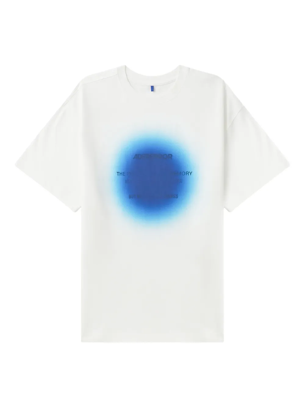 Ader Error Eternity spray-print cotton T-shirt | White | Image 1