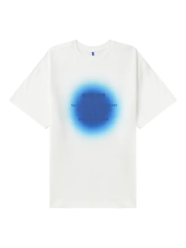Ader Error Eternity スプレープリント Tシャツ | ホワイト