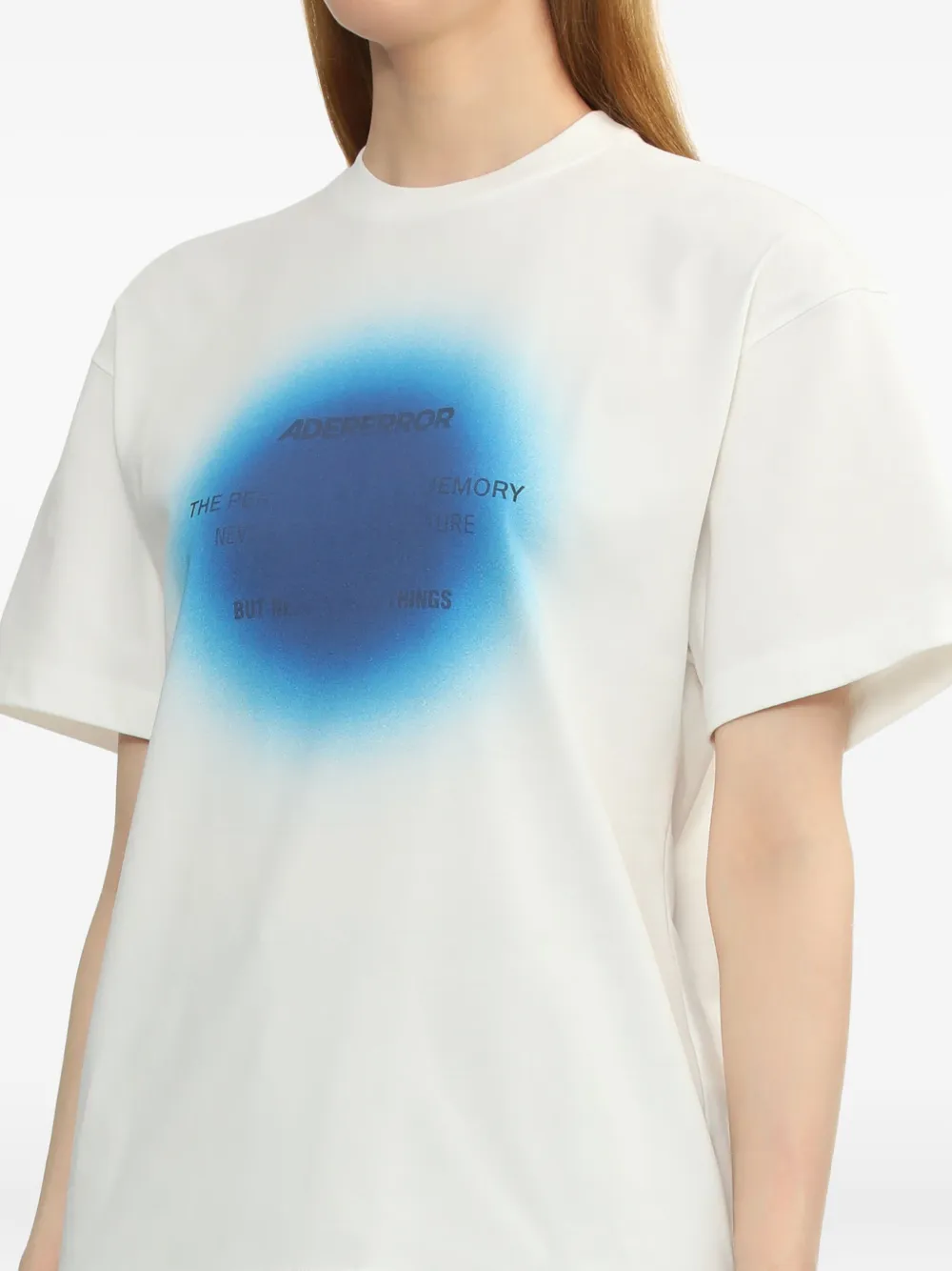 Ader Error White Eternity Product. 46 T-shirt In White