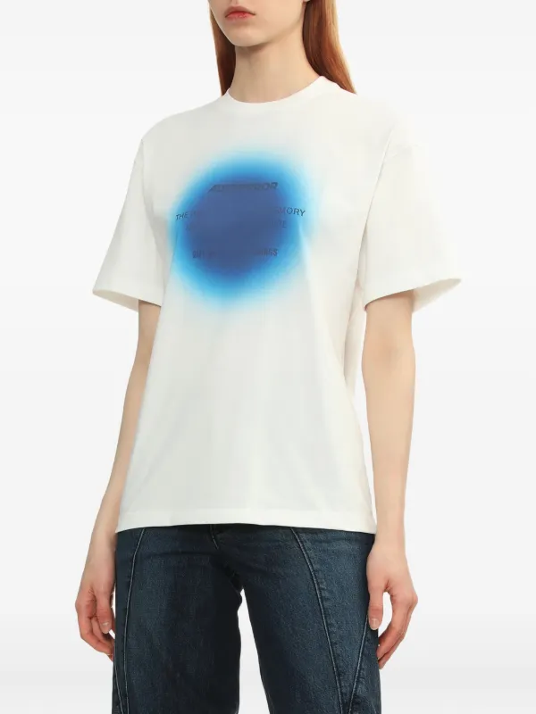 Ader Error Eternity スプレープリント Tシャツ | ホワイト