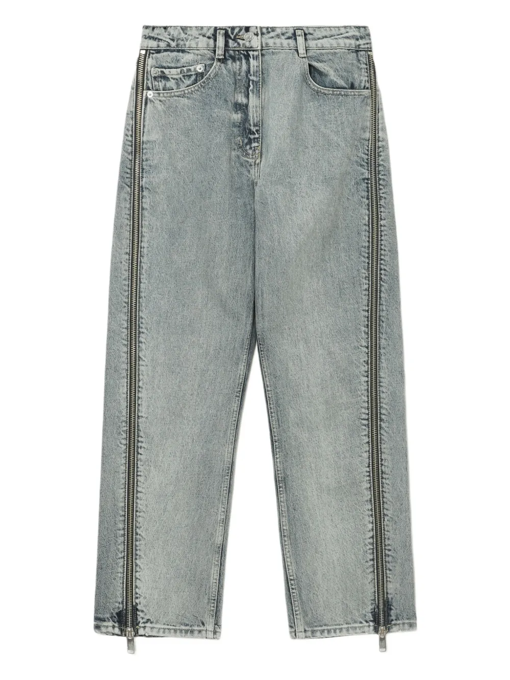 3.1 Phillip Lim サイドジップ ジーンズ - ブルー 3.1 Phillip Lim サイドジップ ジーンズ - ブルー