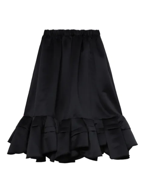 Comme Des Garçons Comme Des Garçons ruffled elastic-waist skirt