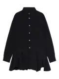 Comme Des Garçons Comme Des Garçons ruffled shirt - Black