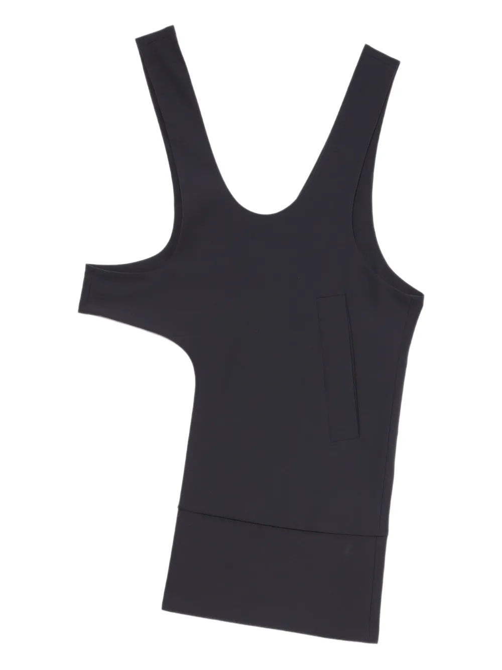 Enföld asymmetrical vest | Grey | Image 1