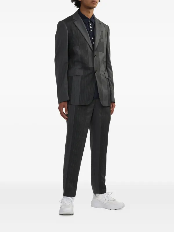 Comme Des Garçons Homme Deux ピンストライプ パンツ | グレー