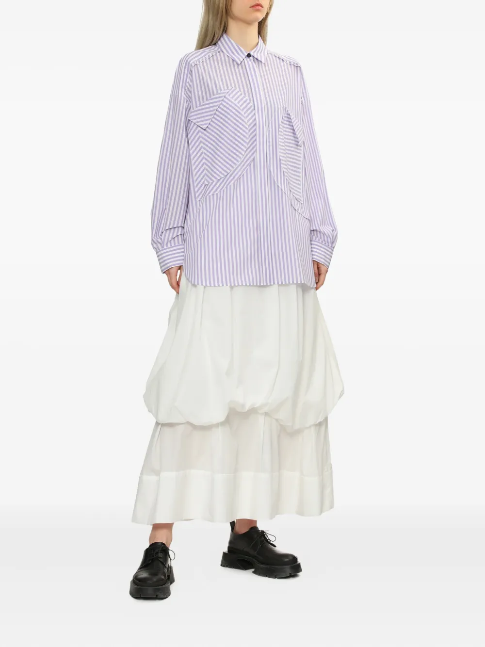 Enföld bubble-hem tiered skirt | A-Line Skirts | Image 2