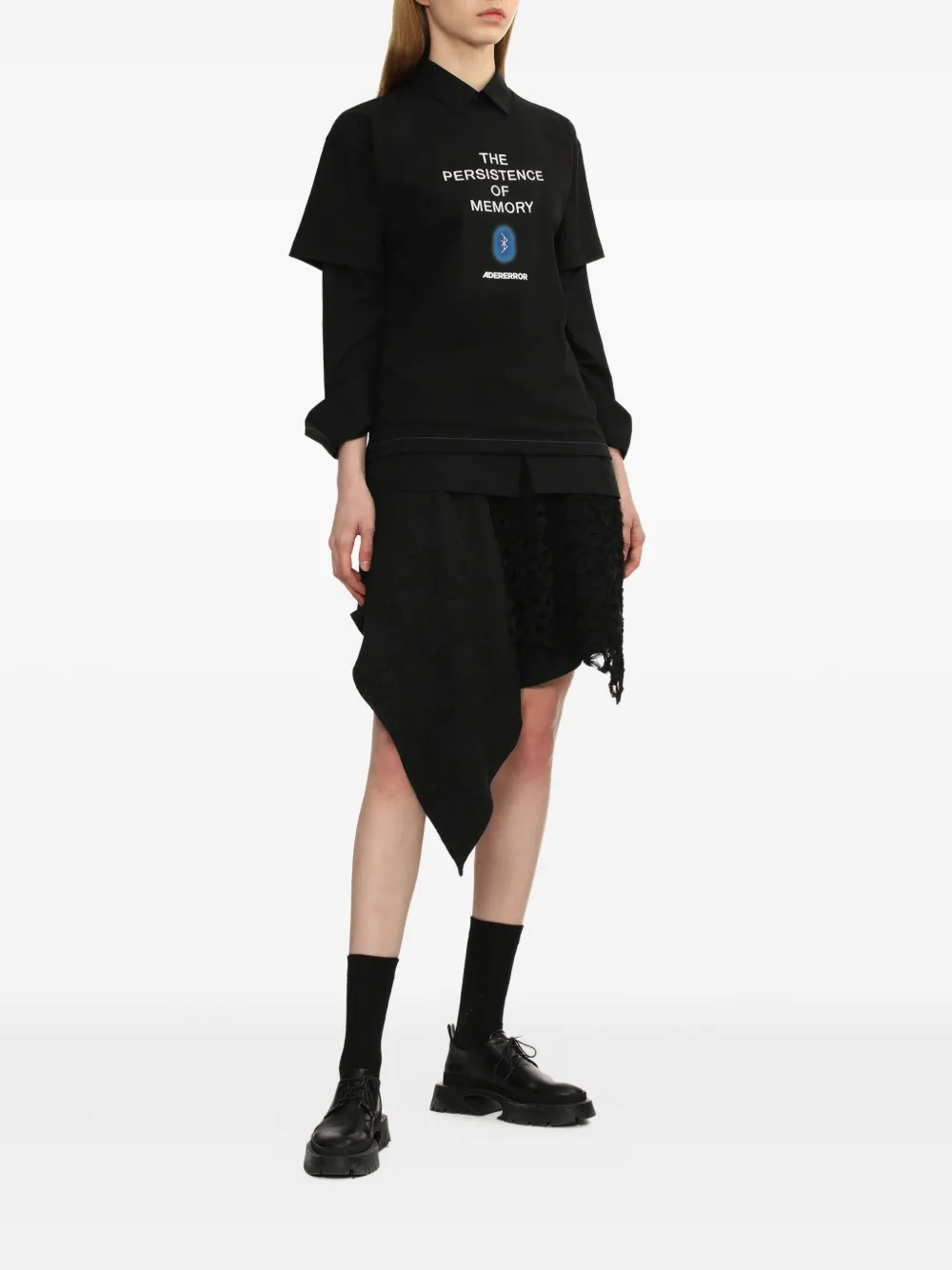 Ader Error asymmetric floral-lace mini skirt | Faldas asimétricas y drapeadas | Image 2
