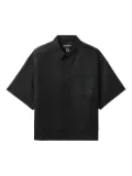 Ader Error BK Tag half-sleeve shirt - Grey