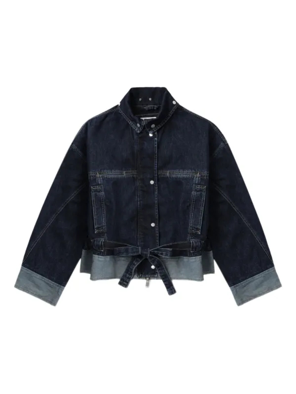 3.1 Phillip Lim コントラストパネル デニムジャケット | ブルー