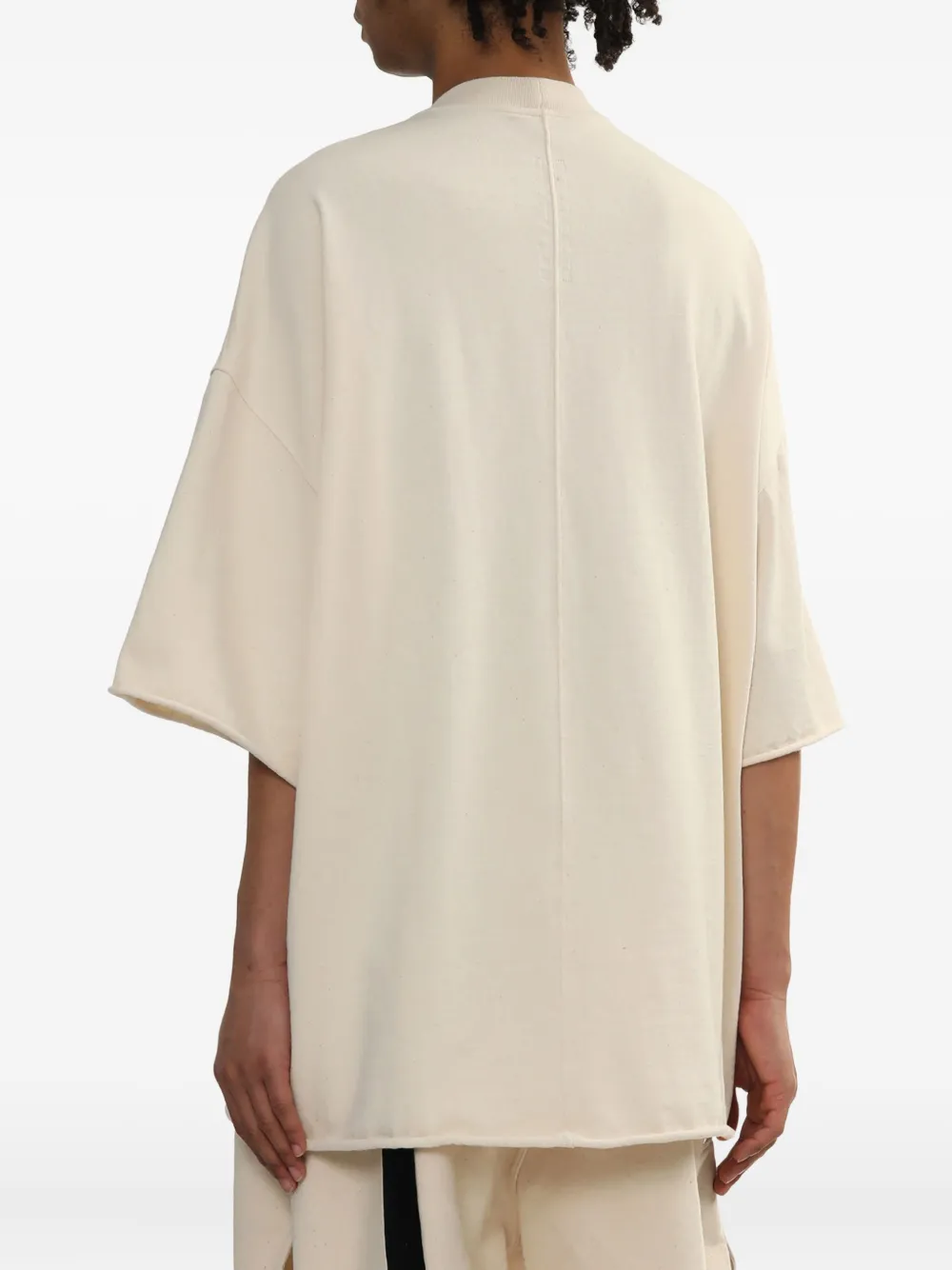 Rick Owens DRKSHDW Tommy T-shirt met grafische print Beige