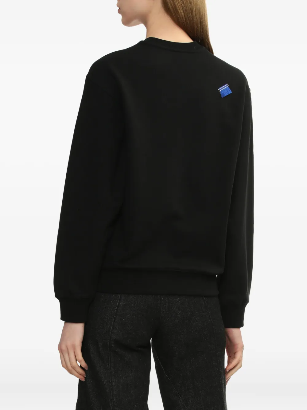 Ader Error Eternity Graphic-print Sweatshirt In Black