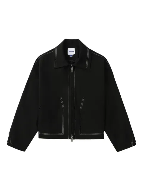 Ader Error contrast-stitch zip-up jacket
