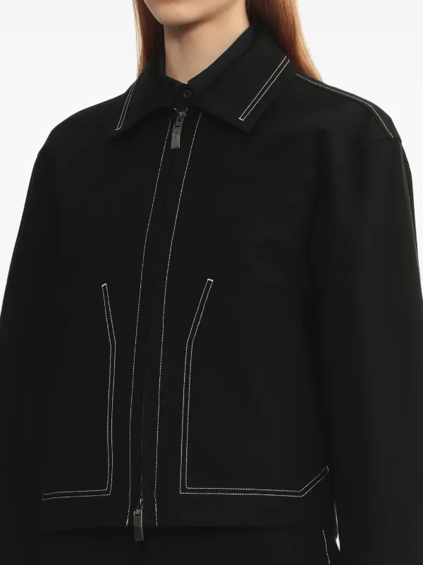 Ader Error ジップアップ ジャケット | ブラック | FARFETCH JP