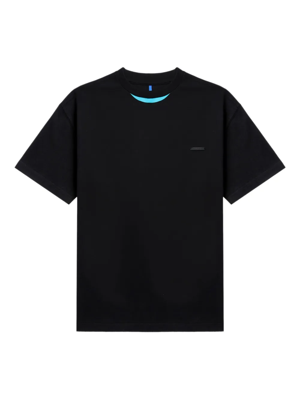 Ader Error appliqué-detail cotton T-shirt | Black | Image 1
