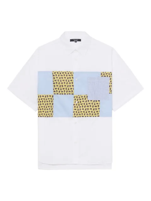 Comme des Garçons Homme paisley-patchwork shirt