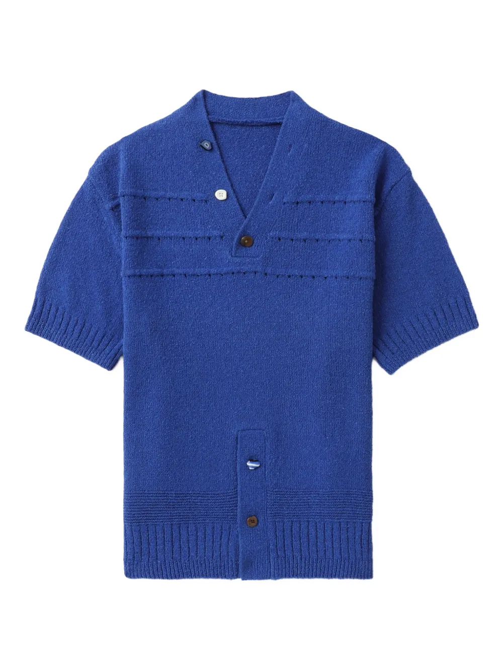 Ader Error short-sleeve button top | Blue | Image 1
