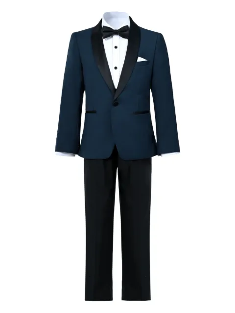 Moustache tuxedo suit