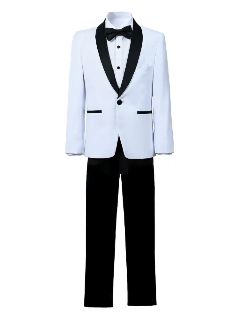 Moustache tuxedo suit