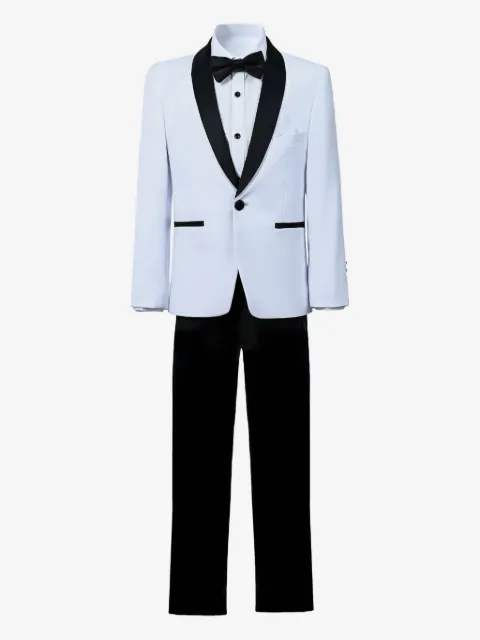 Moustache tuxedo suit