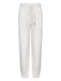 Herno linen track pants - White