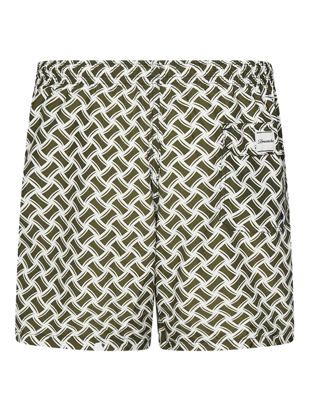 Drumohr geometric-pattern swim shorts | Swim & Board Shorts | Image 2