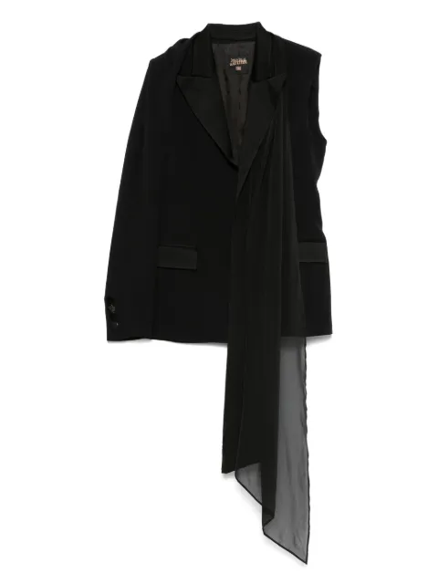 Jean Paul Gaultier Pre-Owned 2000s one-sleeve attached-scarf jacket