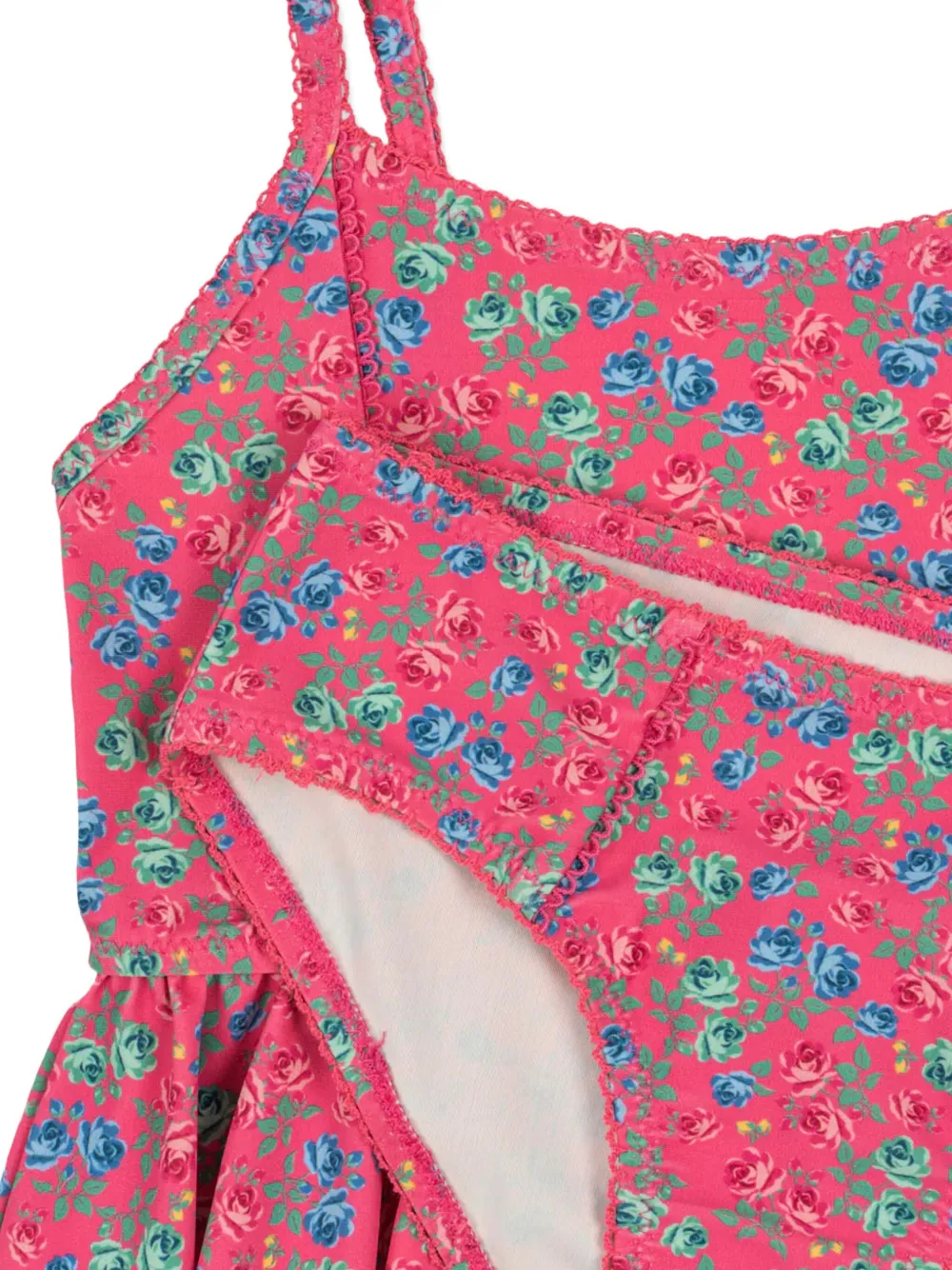 Konges Sløjd Peplum bikini met bloemenprint Roze