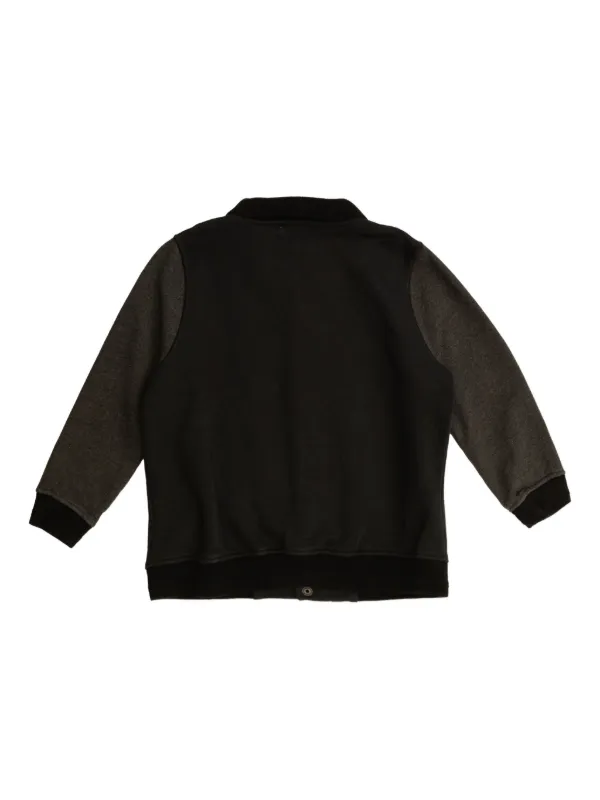 ＊ Bonpoint 6A ＊ Bonpoint Panelled Bomber Jacket | Black | FARFETCH
