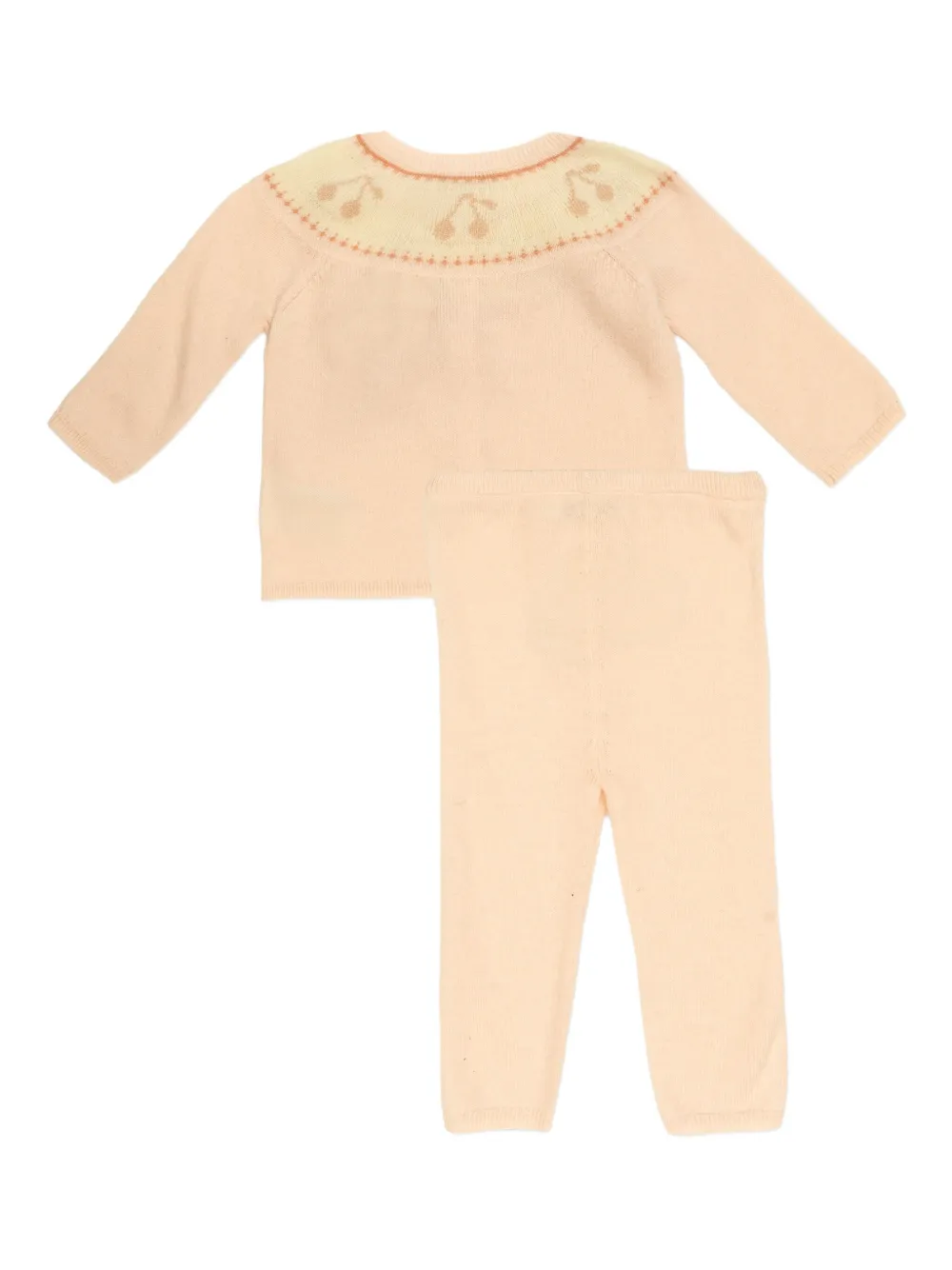 Bonpoint embroidered knitted trouser set | Lots de pantalons | Image 2